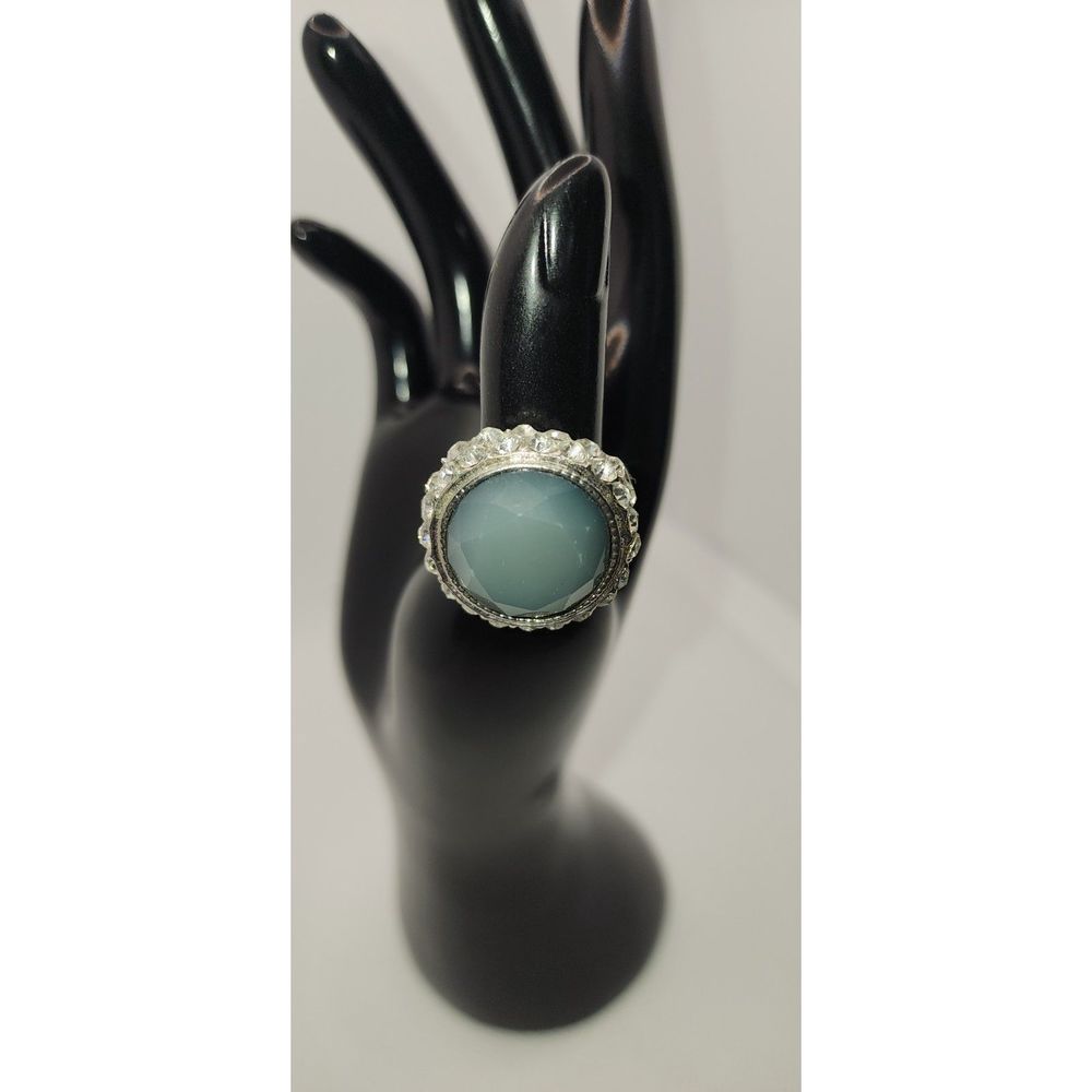 Various Rings Costume Jewelry, Statement Rings, Gold Tone Rings, Gemstone Rings - Picture 5 of 7